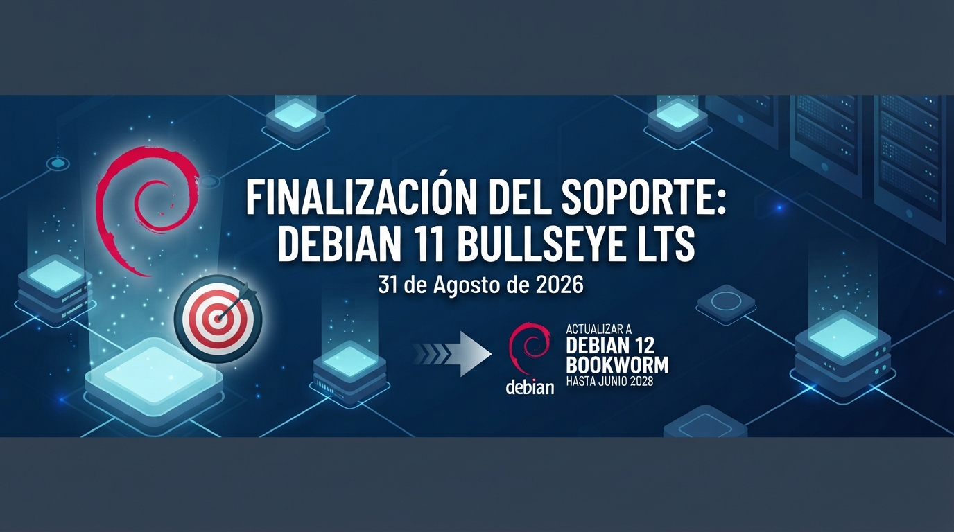 Debian 11 LTS llega oficialmente al fin de su vida útil